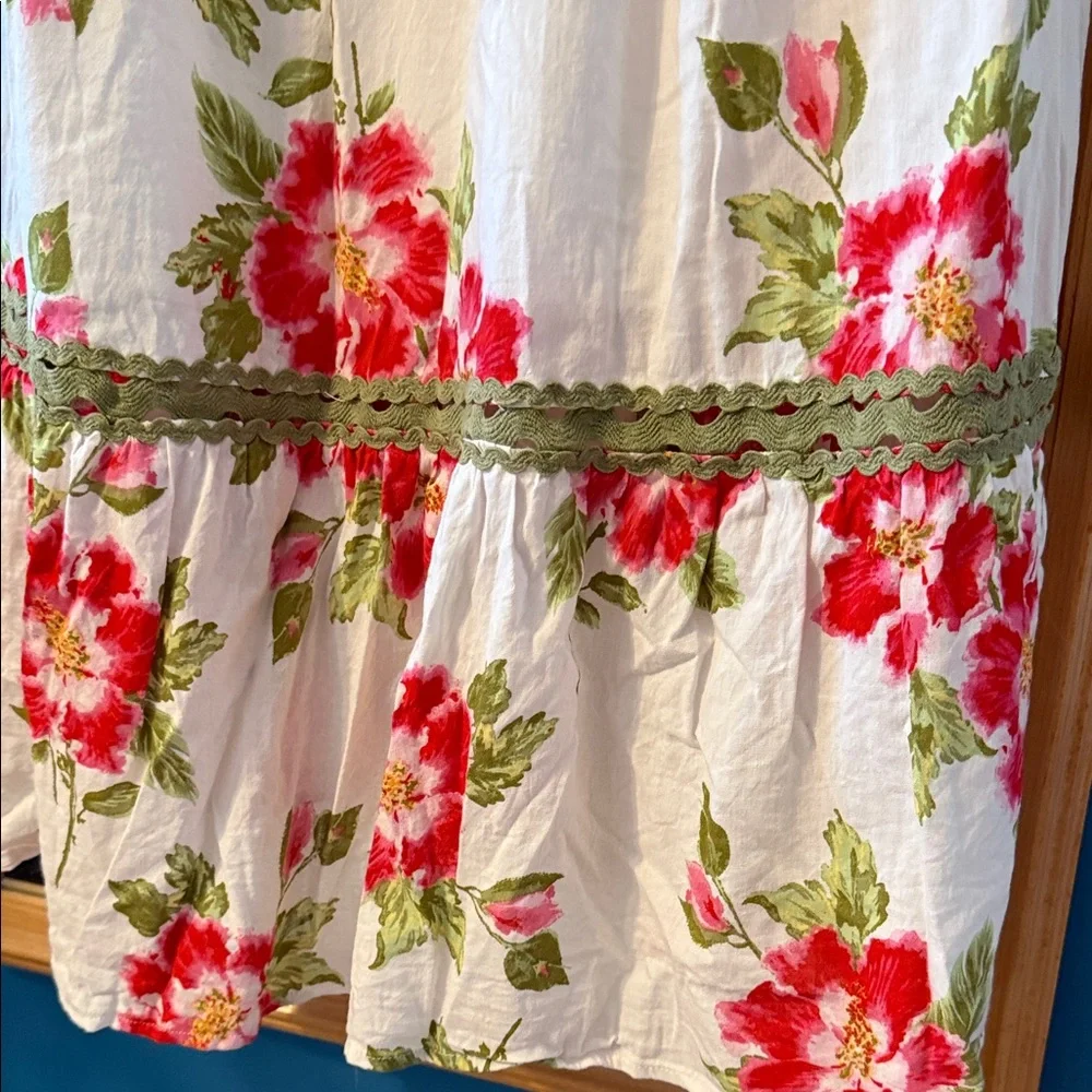 LC Lauren Conrad White Floral Sundress - Picture 4 of 6